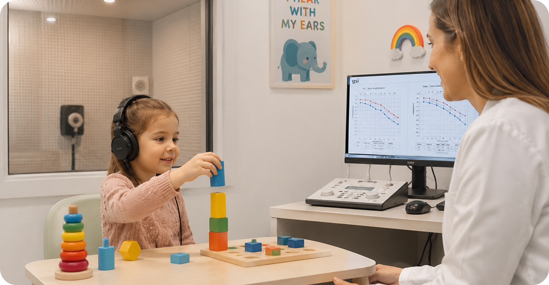 Play / Visual reinforcement audiometry